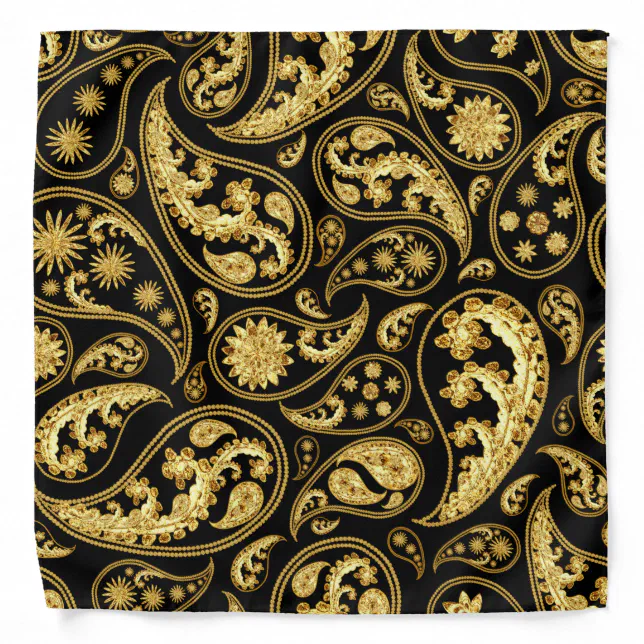 Bandana Designer Barocco Paisley Musica Indiana Gotica Bandana Designer Barocco Paisley Musica Indiana Gotica