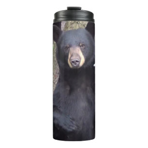 Beautiful Black Bear Thermal Tumbler