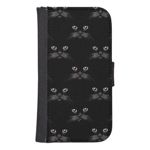 Beautiful Black Cat Custom Gift Phone Wallet