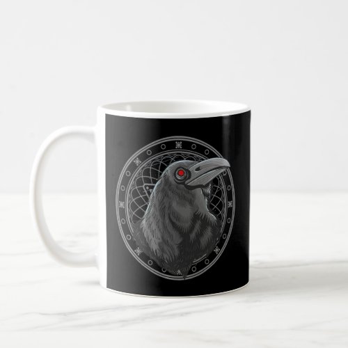 Beautiful Black Crow  Coffee Mug