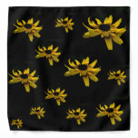 Beautiful Black Eyed-Susan Bandana