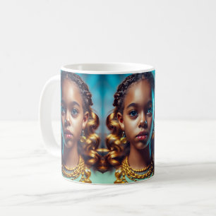 Beautiful black girl, Heritage-Months Women's-Hist Coffee Mug