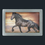 Beautiful Black Horse Belt Buckle<br><div class="desc">Beautiful Black Horse</div>