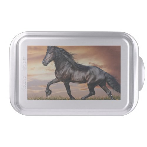 Beautiful Black Horse Cake Pan