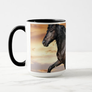 Beautiful Black Horse Mug