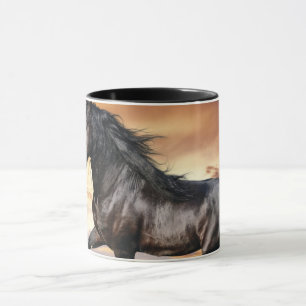 Beautiful Black Horse Mug