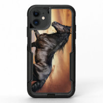 Beautiful Black Horse OtterBox Commuter iPhone 11 Case