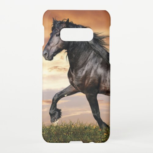 Beautiful Black Horse Samsung Galaxy S10E Case