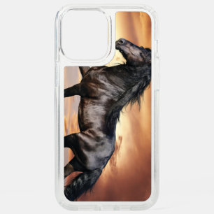 Beautiful Black Horse Speck iPhone 12 Pro Max Case