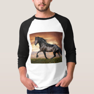 Beautiful Black Horse T-Shirt