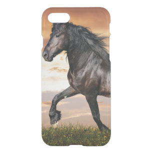 Beautiful Black Horse iPhone SE/8/7 Case