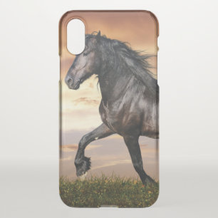 Beautiful Black Horse iPhone X Case