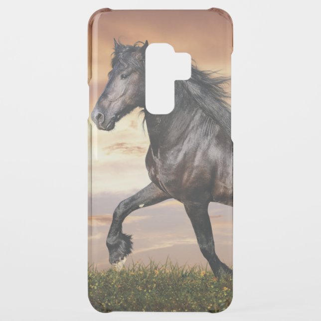 Beautiful Black Horse Uncommon Samsung Galaxy Case (Back)