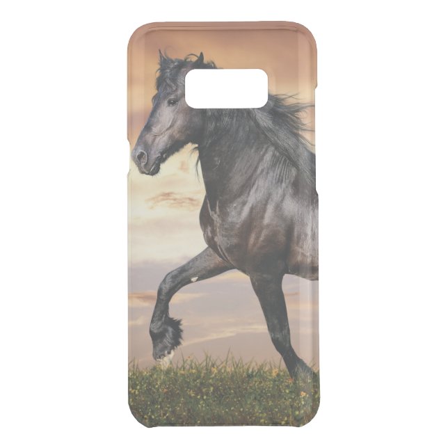 Beautiful Black Horse Uncommon Samsung Galaxy Case (Back)