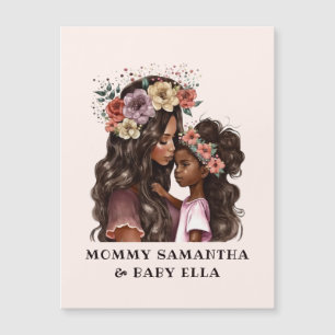 Beautiful Black Mom and Daughter (2)