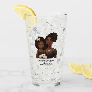 Beautiful Black Mom and Daughter (23) Glass