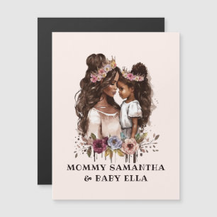 Beautiful Black Mom and Daughter (5)