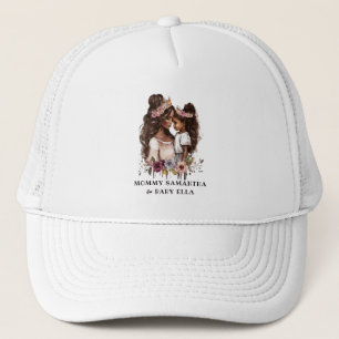 Beautiful Black Mom and Daughter (5) Trucker Hat
