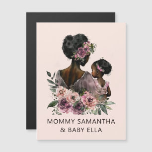 Beautiful Black Mom and Daughter (8)