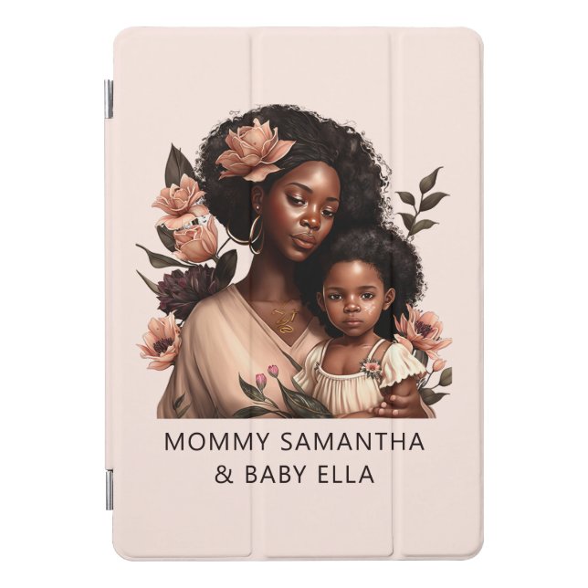 Beautiful Black Mom and Daughter (9) iPad Pro Cover (Front)