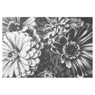 Beautiful Black & white flowers Gallery Wrap