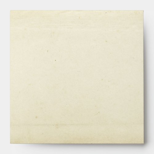 Beautiful Blank Old Fashioned Square Envelope