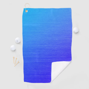 Beautiful Blended Blue Golf Towel