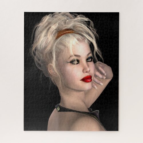 Beautiful Blonde Fantasy Woman