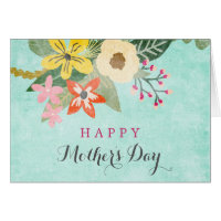 Beautiful Blooms Mother's Day Greeting Card