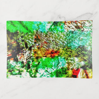 Beautiful blue abstract trinket tray,Calming joy Tray