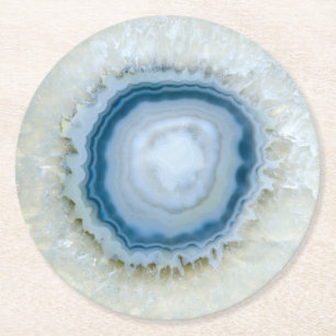 Beautiful Blue Agate Drinks Coasters