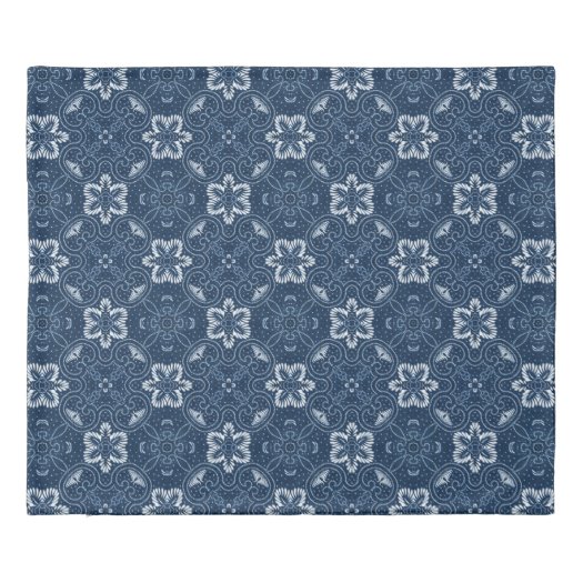 Beautiful Blue and White Floral Design