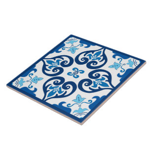 💙 Beautiful blue Azulejos III XXL pattern Cerami Ceramic Tile