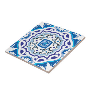 💙 Beautiful blue Azulejos, IV, Ceramic Tile