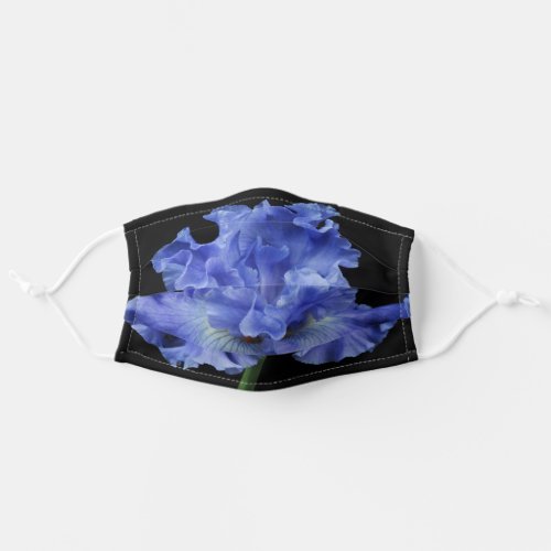 Beautiful blue Iris _bestselling Adult Cloth Face Mask