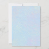Beautiful Blue Marbled Paper Look (Back)