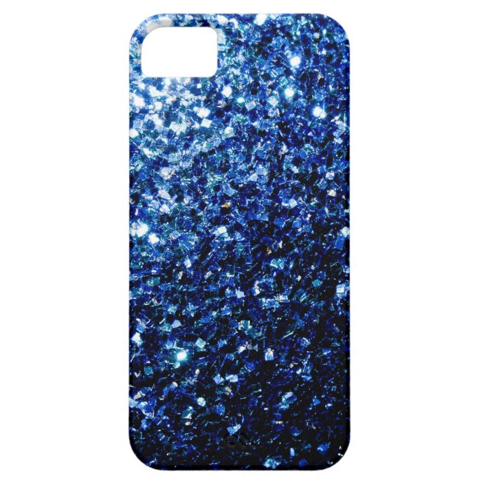 Beautiful Blue sparkles iPhone 5 Cases