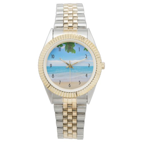 Beautiful Blue Tropical Beach Watch