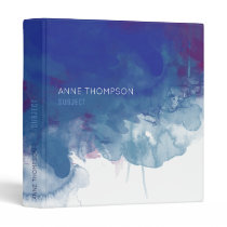 beautiful blue watercolor 3 ring binder beautiful blue watercolor 3 ring binder