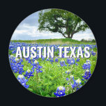 Beautiful Bluebonnets Austin Texas Photography Magnet<br><div class="desc">A beautiful photograph of  Austin Texas bluebonnets in a field of nature makes a pretty magnet for a Texan who loves wildflowers. It's the state flower and brings great pride.</div>