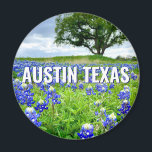Beautiful Bluebonnets Austin Texas Photography Magnet<br><div class="desc">A beautiful photograph of  Austin Texas bluebonnets in a field of nature makes a pretty magnet for a Texan who loves wildflowers. It's the state flower and brings great pride.</div>
