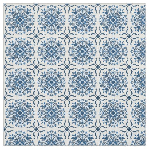 Beautiful Blues Boho Bliss Fabric
