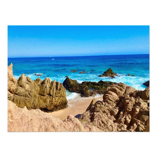 Beautiful Blues of the Water in Los Cabos Mexico Photo Print