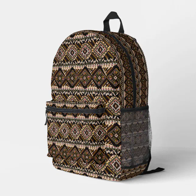 Beautiful Boho Brown Rich Earthy Mud Cloth Style Printed  display picture 1