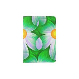 Beautiful Bold Daisies Passport Holder