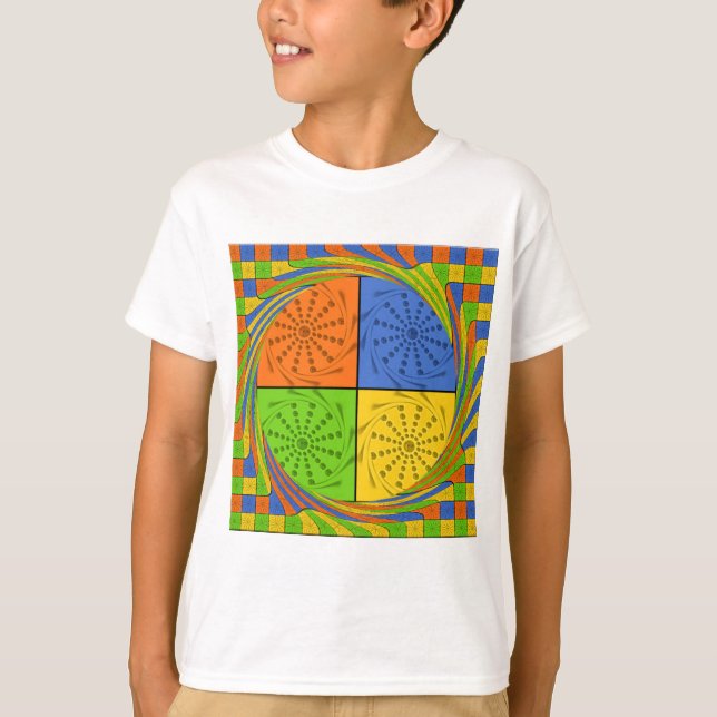 Beautiful Bold Egyptian Pattern: A Dazzling Design T-Shirt (Front)