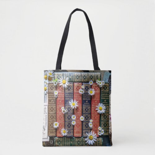Beautiful Book Spines Bookland Tote Bag