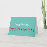 Beautiful Botanical Birthday Card