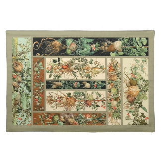 Beautiful Botanical Cloth Placemat