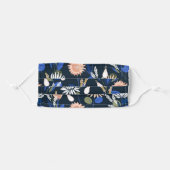 Beautiful Botanical Protea Flowers Floral Adult Cloth Face Mask (Front, Folded)